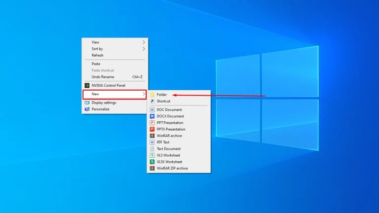Cara Membuat Folder di Laptop/Komputer (Windows)